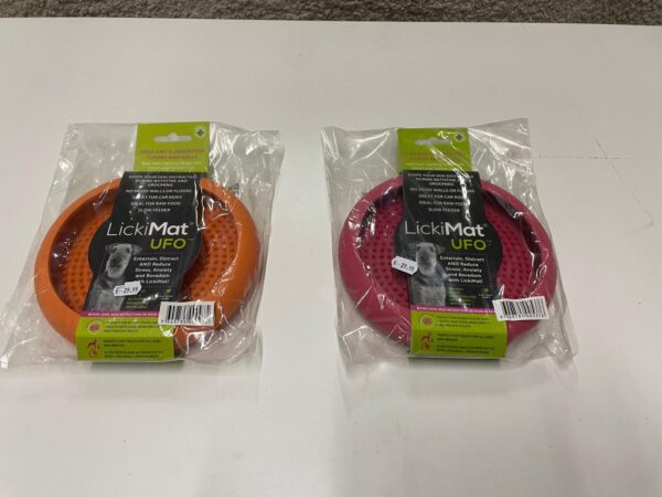 LickiMat UFO orange oder rot