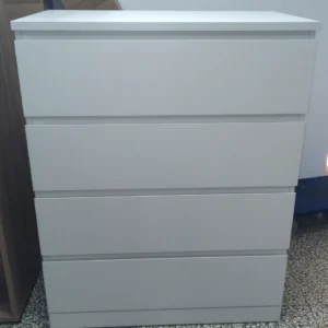 Kommode weiß, mit 4 Schubladen