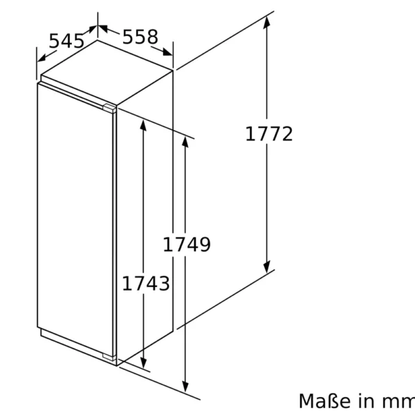 Kühlgerät Bosch KIF81PFE0 178cm – Bild 5