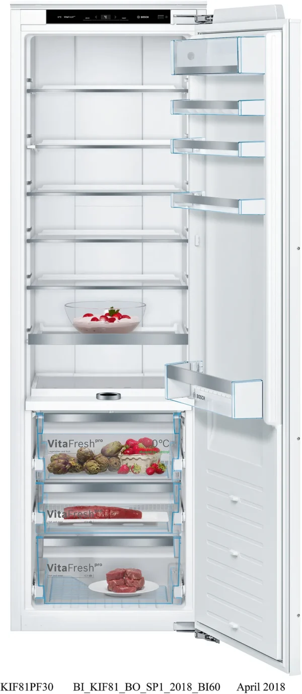 Kühlgerät Bosch KIF81PFE0 178cm