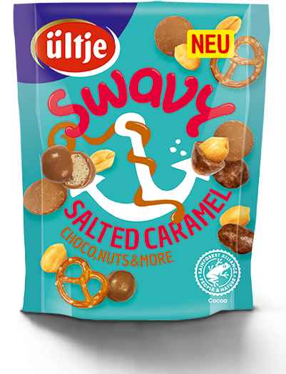 Foto einer Tüte 140g Salted Caramel